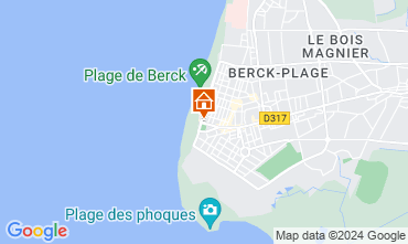 Mapa Berck-Plage Apartamento 123711