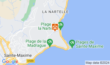 Mapa Sainte Maxime Casa 104932