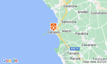 Mapa Gallipoli Apartamento 125481