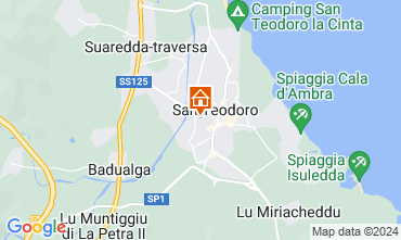 Mapa San Teodoro Apartamento 67196