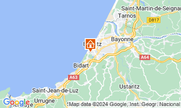 Mapa Biarritz Apartamento 98622