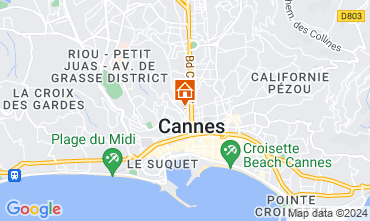 Mapa Cannes Apartamento 128748