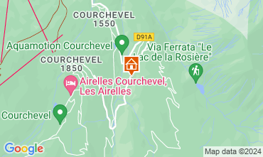 Mapa Courchevel Apartamento 28712