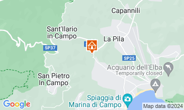 Mapa Campo nell'Elba Apartamento 96709