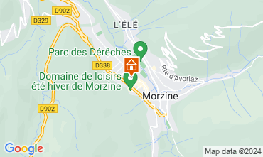 Mapa Morzine Apartamento 123398