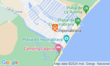 Mapa Empuriabrava Apartamento 82822