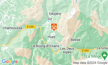 Mapa Alpe d'Huez Apartamento 27