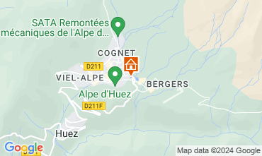 Mapa Alpe d'Huez Estudio 49666