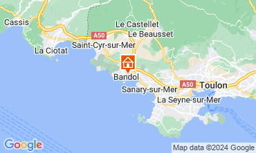 Mapa Bandol Apartamento 89062