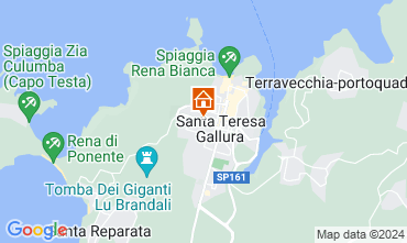 Mapa Santa Teresa di Gallura Apartamento 20966