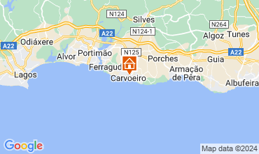 Mapa Carvoeiro Apartamento 60959