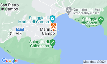 Mapa Campo nell'Elba Apartamento 119552
