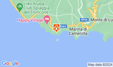 Mapa Marina di Camerota Villa 128956