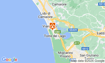 Mapa Viareggio Mobil home 93402