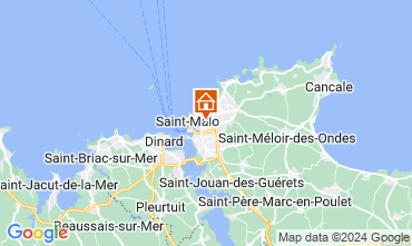 Mapa Saint Malo Apartamento 36236