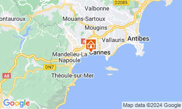Mapa Cannes Apartamento 62604