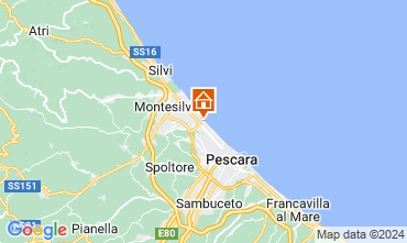 Mapa Pescara Apartamento 87229