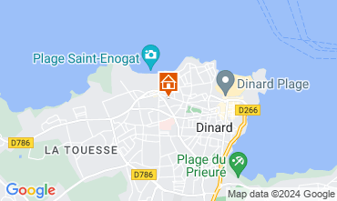 Mapa Dinard Apartamento 20720