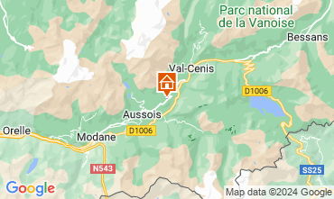 Mapa Val Cenis Apartamento 14717