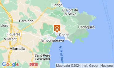 Mapa Rosas Apartamento 81607