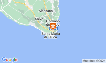 Mapa Santa Maria di Leuca Villa 126448