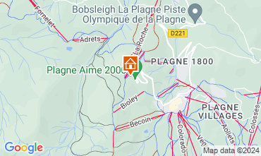 Mapa La Plagne Estudio 79768