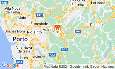 Mapa Oporto Apartamento 127957