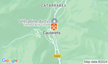 Mapa Cauterets Apartamento 55364