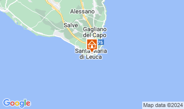 Mapa Santa Maria di Leuca Apartamento 120965