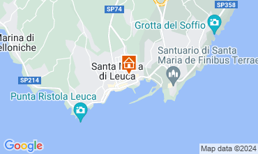 Mapa Santa Maria di Leuca Apartamento 120965