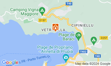 Mapa Propriano Villa 71044