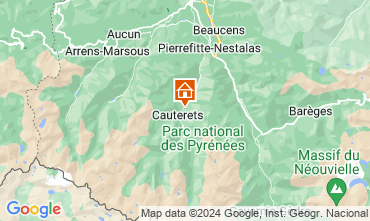 Mapa Cauterets Apartamento 125698