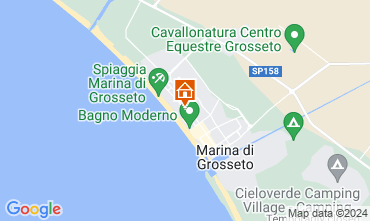 Mapa Marina di Grosseto Apartamento 103011