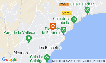 Mapa Calpe Villa 124863