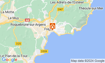 Mapa Frjus Apartamento 93863