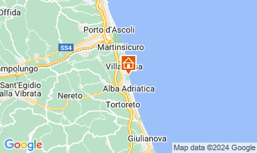 Mapa Alba Adriatica Apartamento 61621