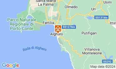 Mapa Alghero Apartamento 78463