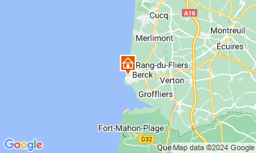 Mapa Berck-Plage Casa rural 123245