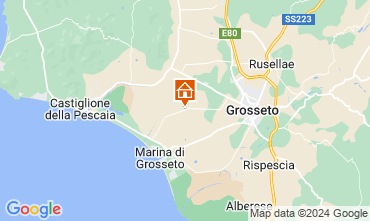 Mapa Grosseto Casa rural 17537