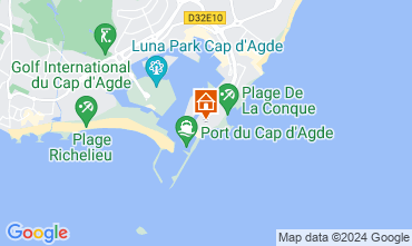 Mapa Cap d'Agde Apartamento 42499