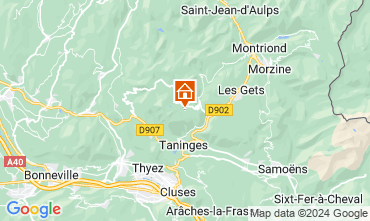 Mapa Praz de Lys Sommand Apartamento 120602