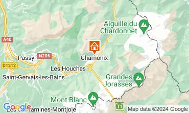 Mapa Chamonix Mont-Blanc Apartamento 66847