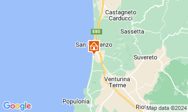Mapa San Vincenzo Apartamento 127220