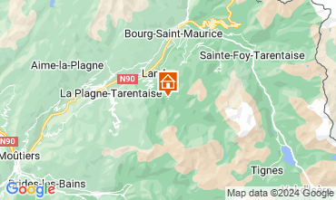 Mapa Peisey-Vallandry Chalet 4758