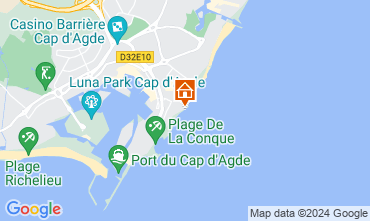 Mapa Cap d'Agde Apartamento 20368