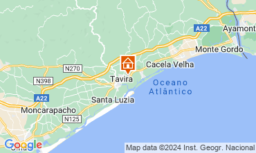 Mapa Tavira Apartamento 54672