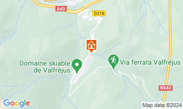 Mapa Valfrjus Chalet 61756