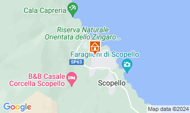 Mapa Scopello Villa 80024