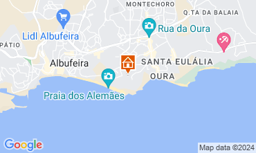 Mapa Albufeira Apartamento 124842