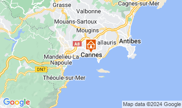 Mapa Cannes Apartamento 58684